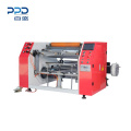Auto house aluminium foil roll making rewinding machine with two rewinding shaft